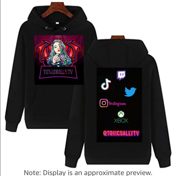 My Merch logo made for my gaming hoodies$45tshirts30 beanies10hats $10keychain5 - Picture 2 of 6